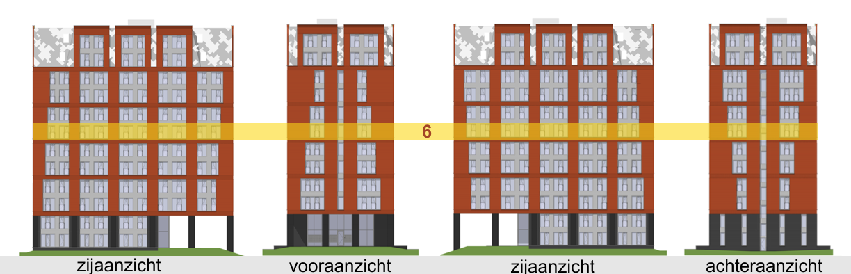 nooit Soepel Bestudeer zesde verdieping – De Verleyding appartementen voor jongeren in Leiden – De  Verleyding